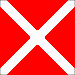 Numeral Four Signal Code Flag