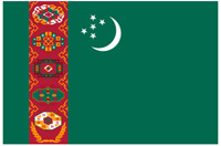 Turkmenistan Flag